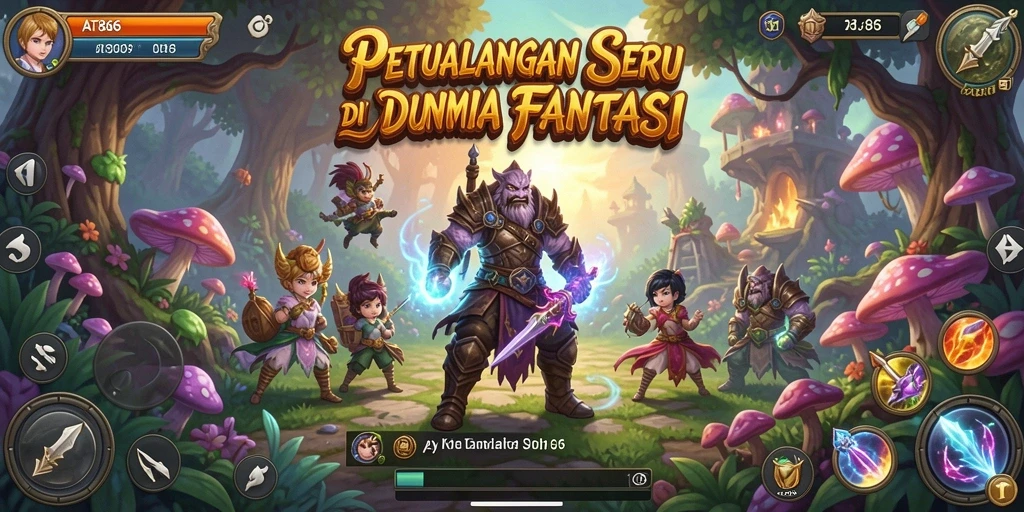 Gameplay AT866 yang mendebarkan dan penuh tantangan petualangan.