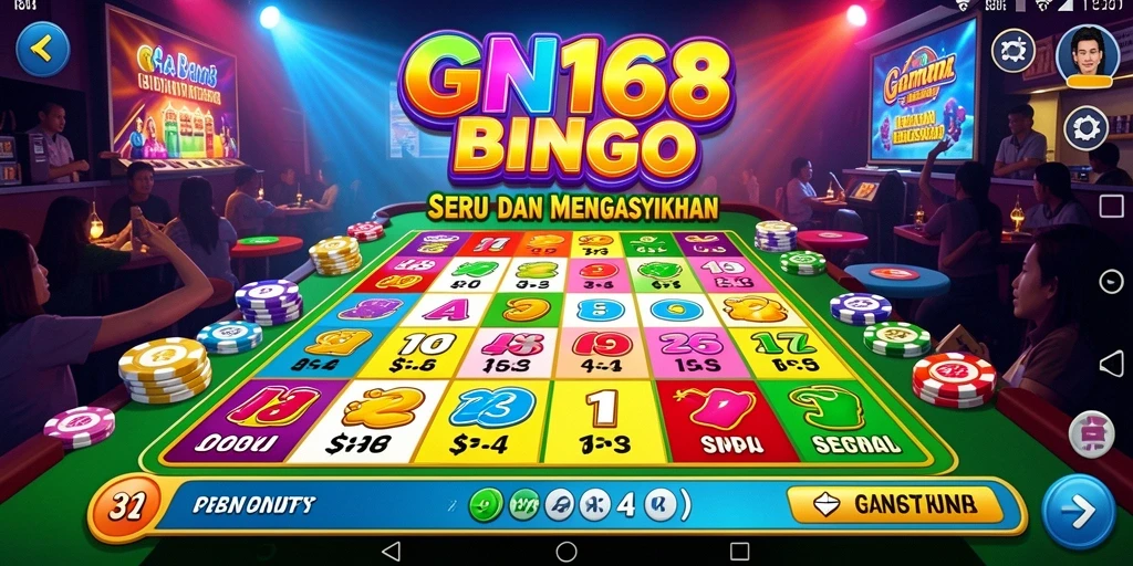 Tampilan gameplay seru dari GN168 Bingo yang menggugah selera.