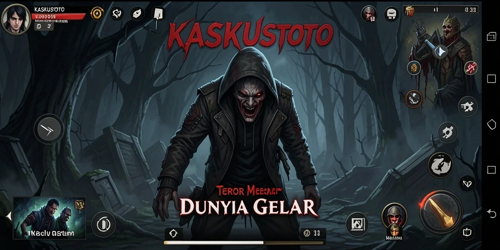 Tangkapan layar menampilkan gameplay menegangkan di KASKUSTOTO.
