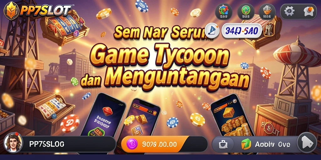 Tampilan menarik dari gameplay PP7SLOT yang penuh strategi Tycoon.