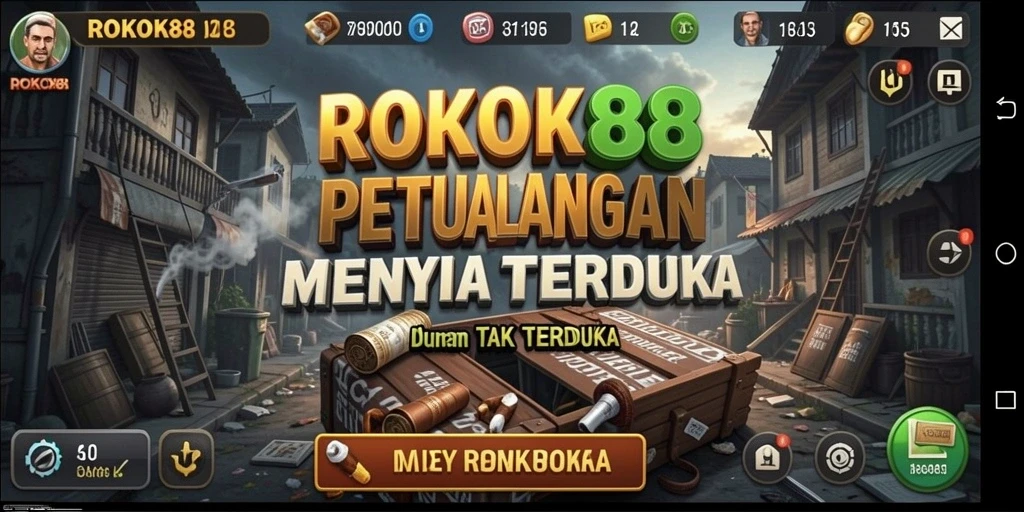 Gameplay ROKOK88 yang menarik dengan visual memukau.