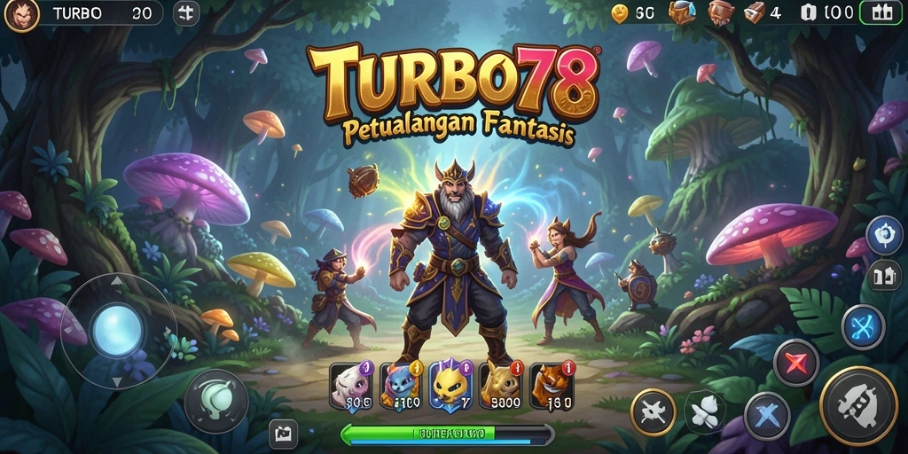 Tampilan mendebarkan dari pertempuran di TURBO78 yang seru.